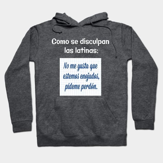 Camisa Para Latinos Hispanos Hoodie by LatinoJokeShirt